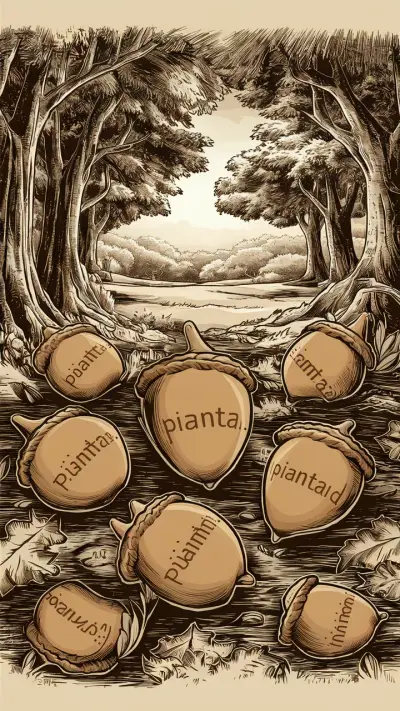 Oak trees